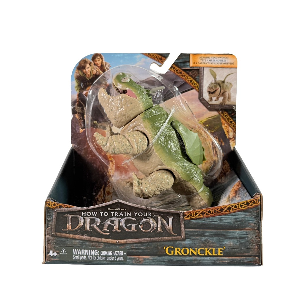 How to Train Your Dragon Gronckle Figure Spin Master New